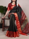 Ynf7405 Poly Cotton Chex With Zari Weaving Work Saree Wholesale Suppliers In Mumbai